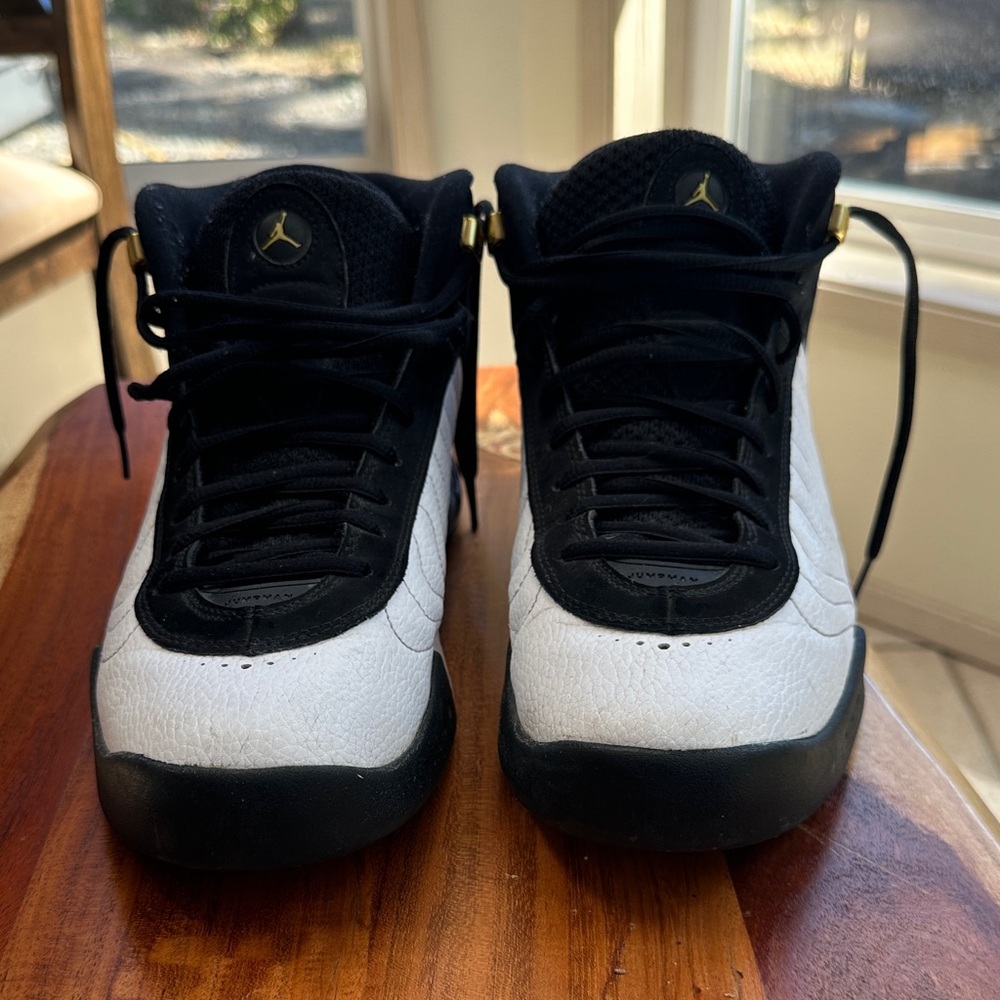 Jordan Jumpman pro black, white & metallic gold